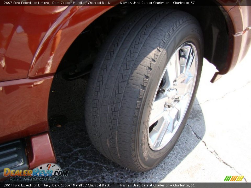 2007 Ford Expedition Limited Dark Copper Metallic / Charcoal Black Photo #30