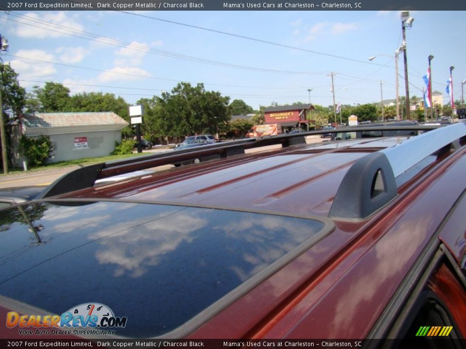 2007 Ford Expedition Limited Dark Copper Metallic / Charcoal Black Photo #36