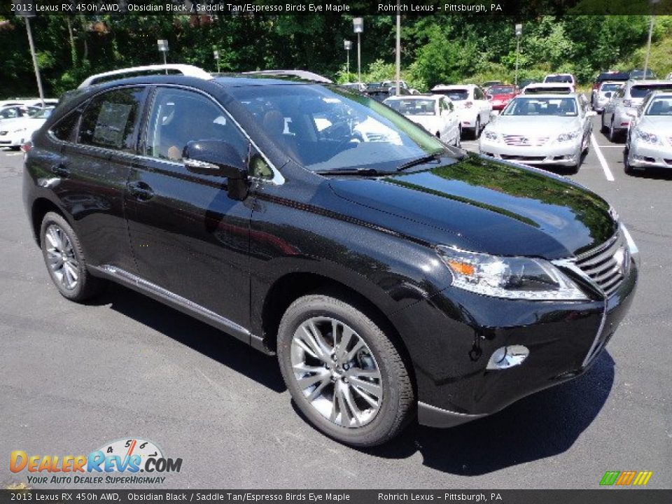 Front 3/4 View of 2013 Lexus RX 450h AWD Photo #6