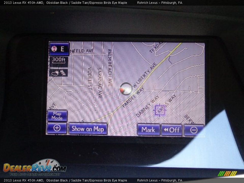 2013 Lexus RX 450h AWD Obsidian Black / Saddle Tan/Espresso Birds Eye Maple Photo #16