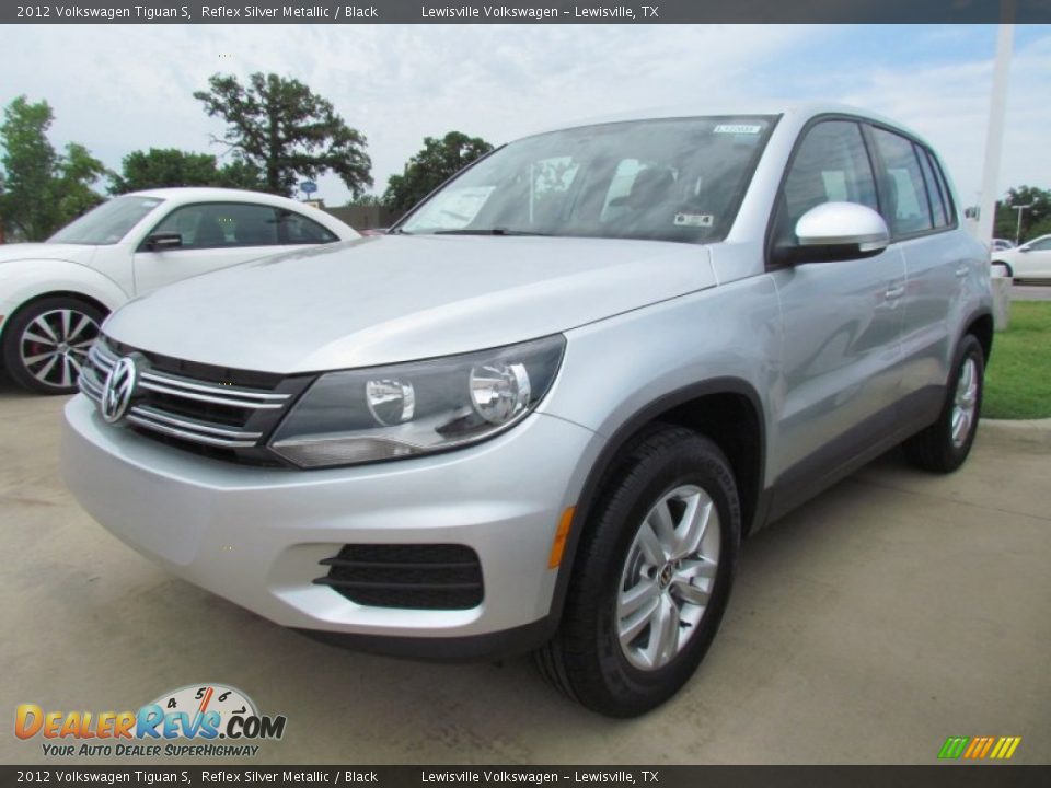 2012 Volkswagen Tiguan S Reflex Silver Metallic / Black Photo #1
