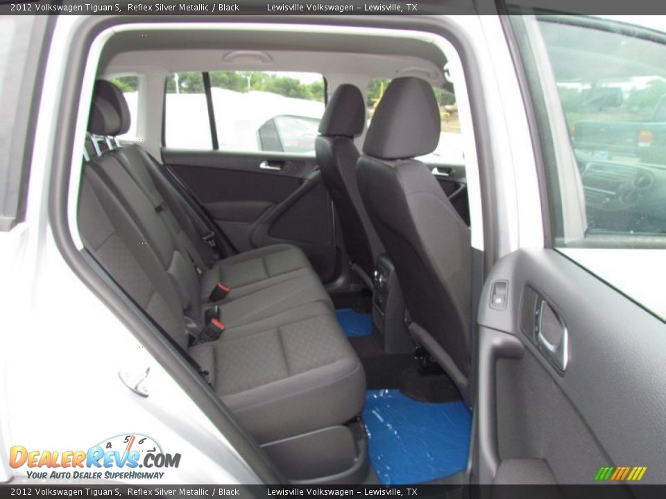 2012 Volkswagen Tiguan S Reflex Silver Metallic / Black Photo #4