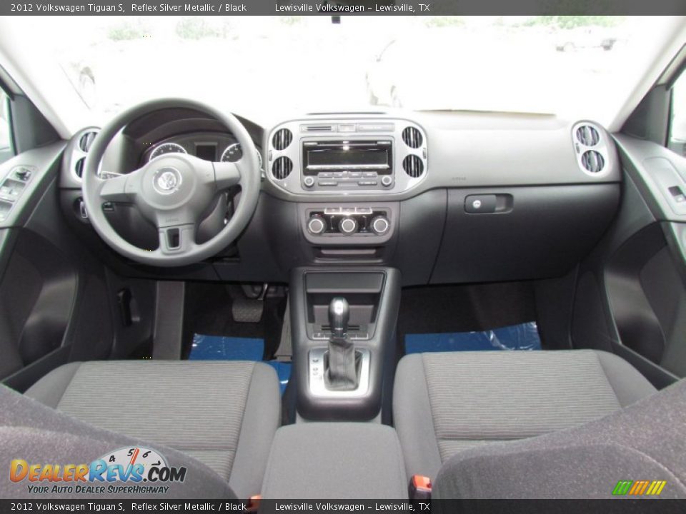 2012 Volkswagen Tiguan S Reflex Silver Metallic / Black Photo #5