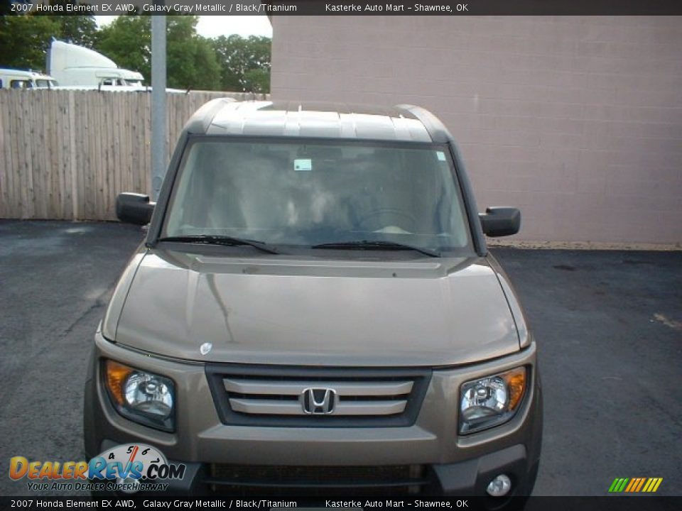 2007 Honda Element EX AWD Galaxy Gray Metallic / Black/Titanium Photo #2