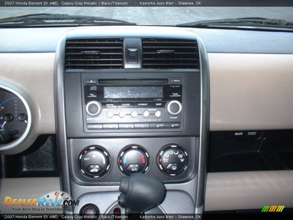 2007 Honda Element EX AWD Galaxy Gray Metallic / Black/Titanium Photo #15