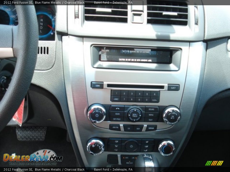 2012 Ford Fusion SE Blue Flame Metallic / Charcoal Black Photo #16