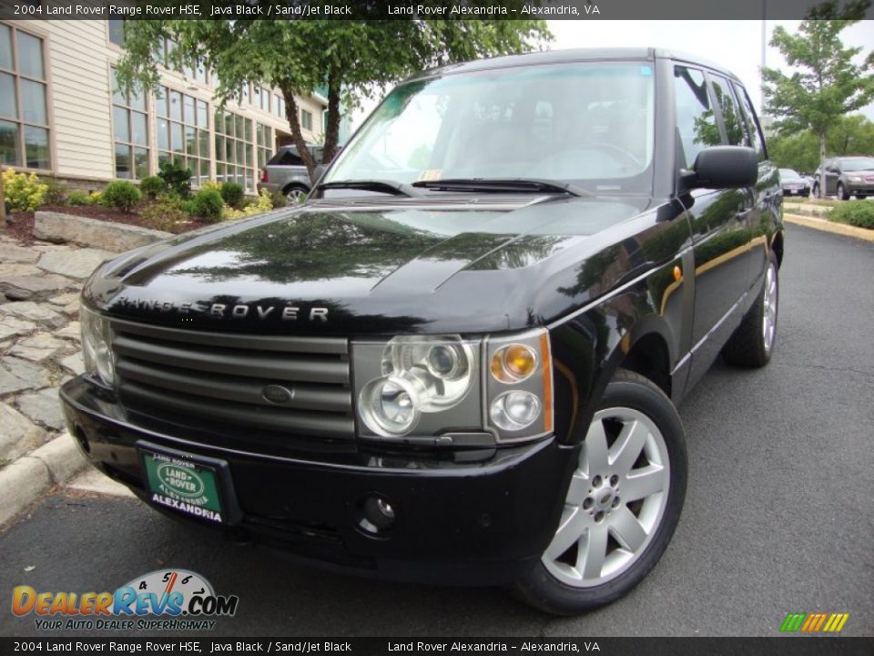 2004 Land Rover Range Rover HSE Java Black / Sand/Jet Black Photo #1