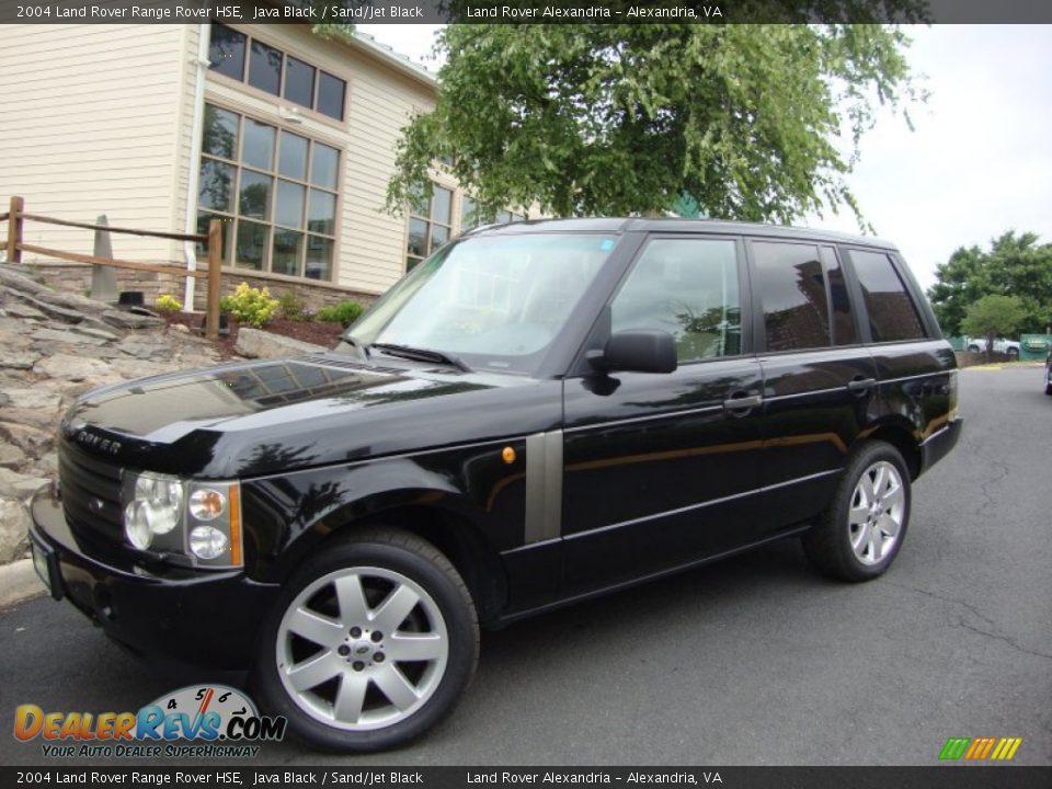 2004 Land Rover Range Rover HSE Java Black / Sand/Jet Black Photo #2