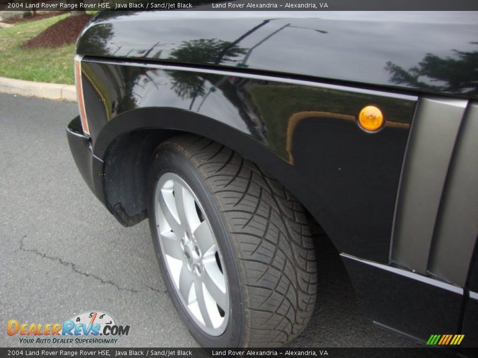2004 Land Rover Range Rover HSE Java Black / Sand/Jet Black Photo #4