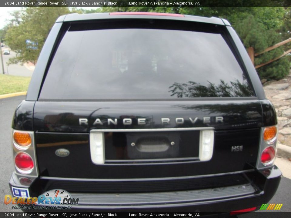 2004 Land Rover Range Rover HSE Java Black / Sand/Jet Black Photo #6