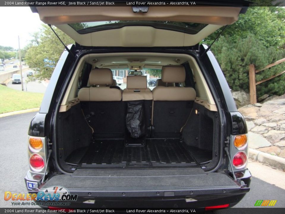 2004 Land Rover Range Rover HSE Java Black / Sand/Jet Black Photo #7