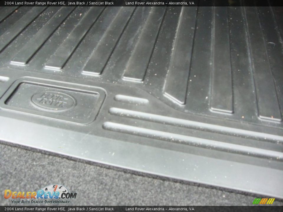 2004 Land Rover Range Rover HSE Java Black / Sand/Jet Black Photo #8
