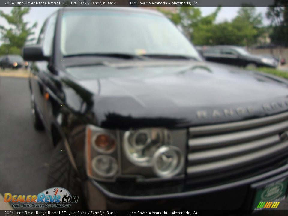 2004 Land Rover Range Rover HSE Java Black / Sand/Jet Black Photo #12
