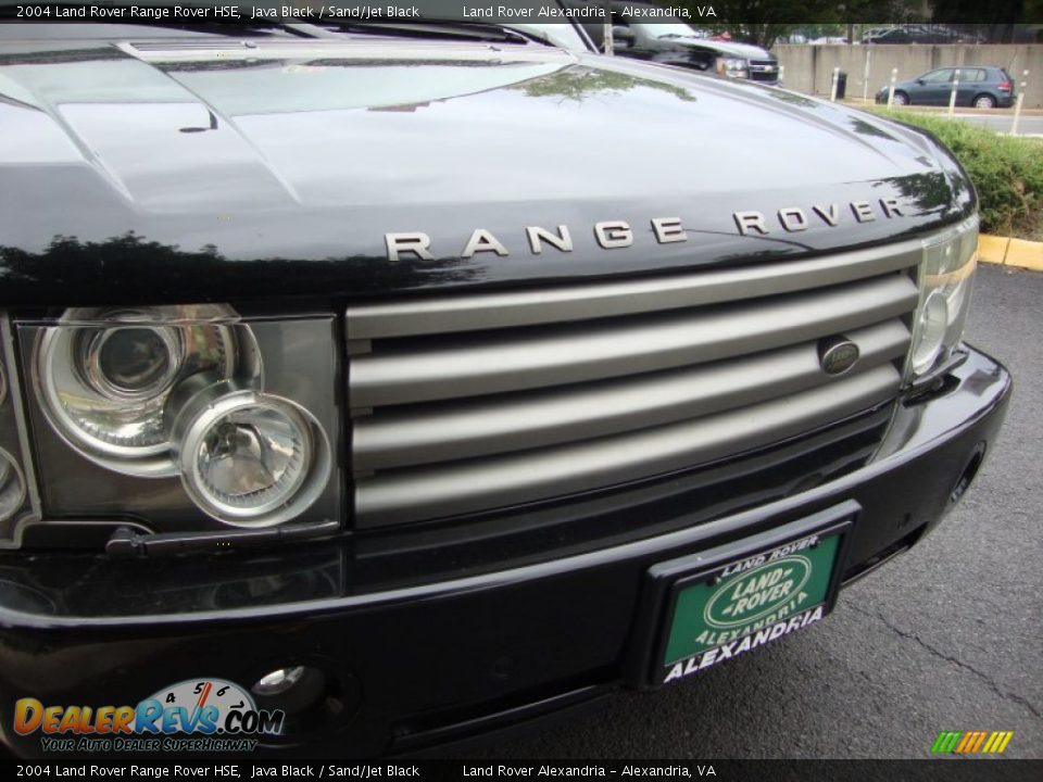 2004 Land Rover Range Rover HSE Java Black / Sand/Jet Black Photo #13
