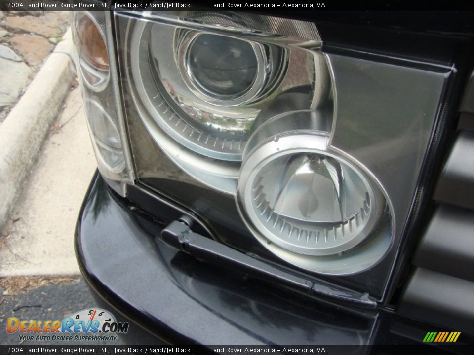 2004 Land Rover Range Rover HSE Java Black / Sand/Jet Black Photo #14