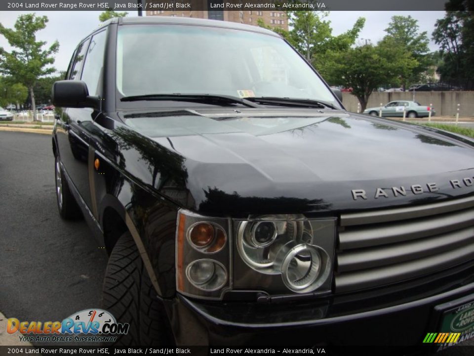 2004 Land Rover Range Rover HSE Java Black / Sand/Jet Black Photo #15