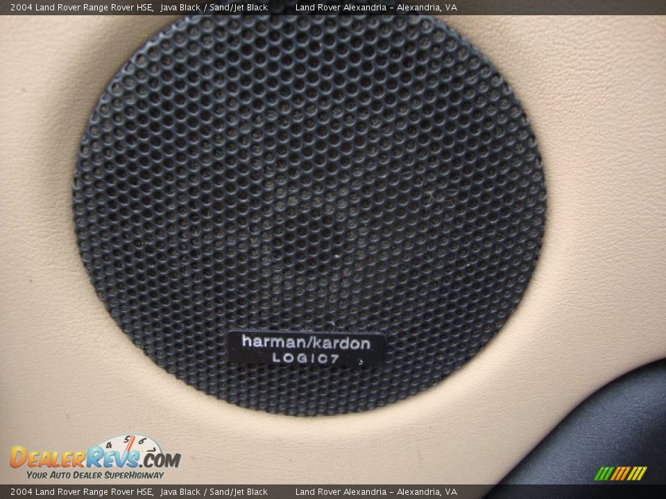 2004 Land Rover Range Rover HSE Java Black / Sand/Jet Black Photo #16