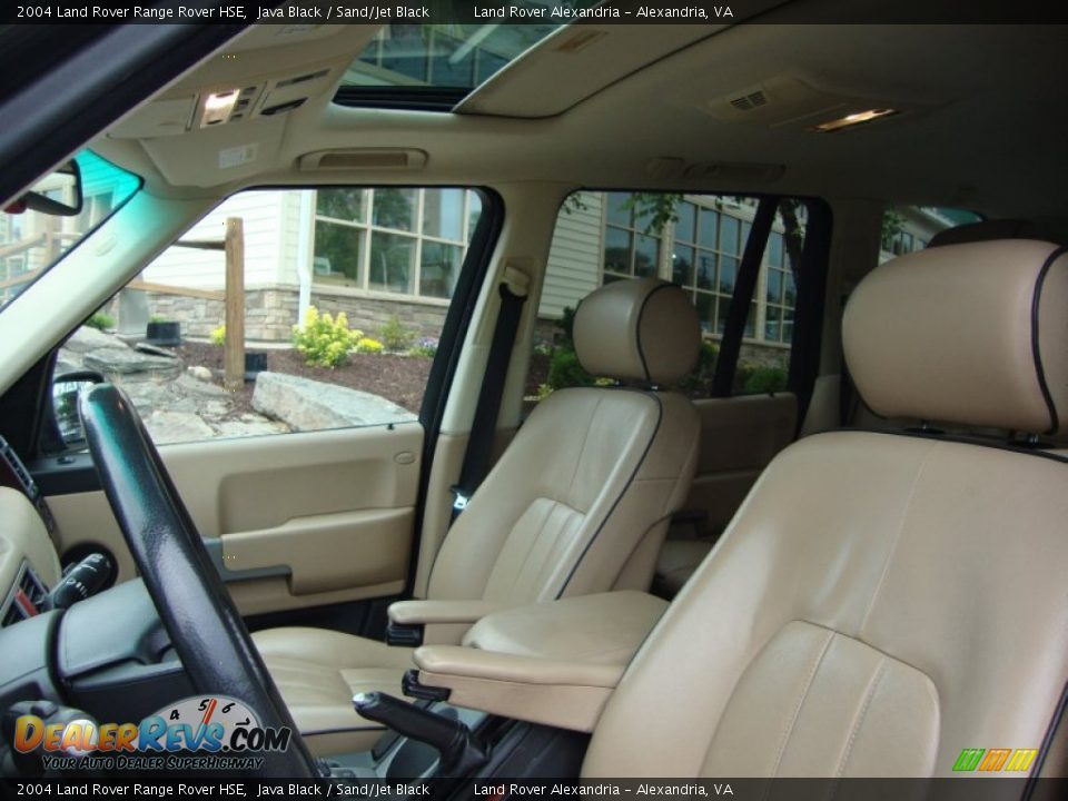 2004 Land Rover Range Rover HSE Java Black / Sand/Jet Black Photo #21