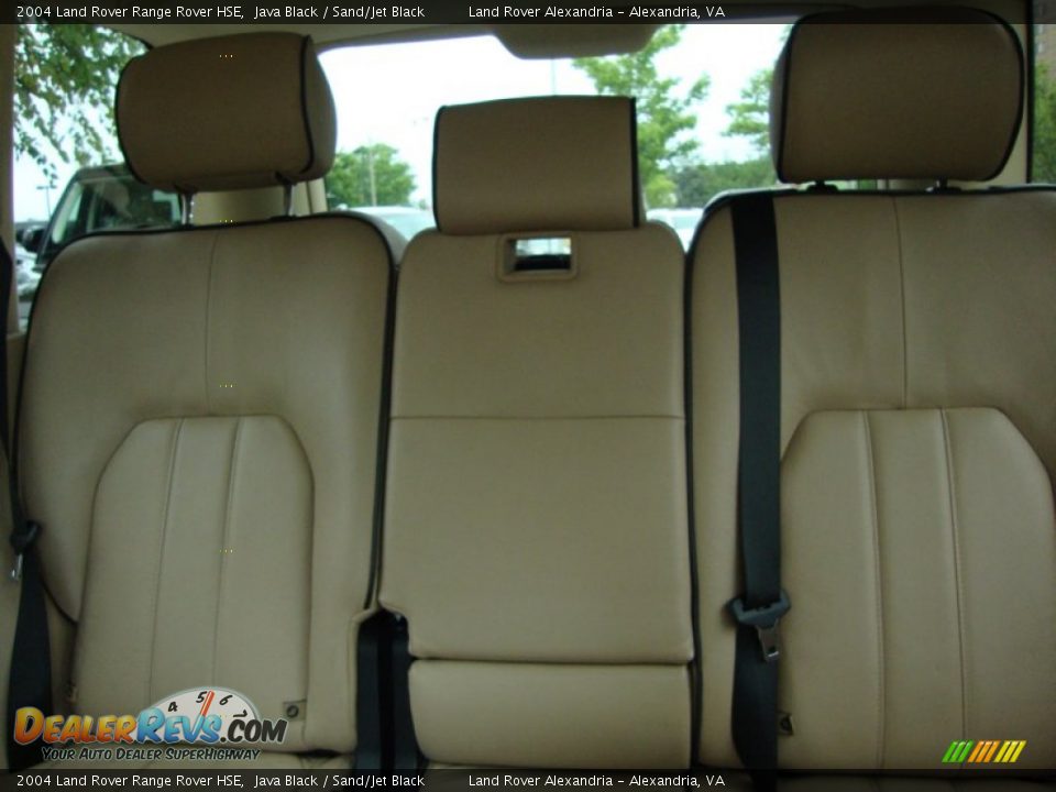 2004 Land Rover Range Rover HSE Java Black / Sand/Jet Black Photo #26