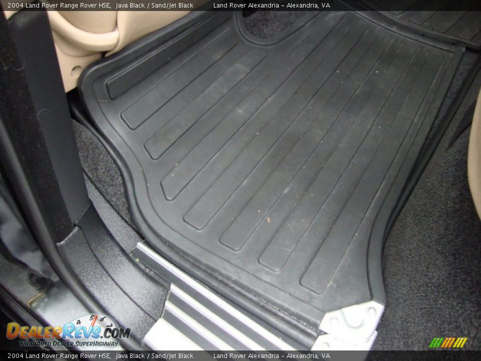 2004 Land Rover Range Rover HSE Java Black / Sand/Jet Black Photo #29