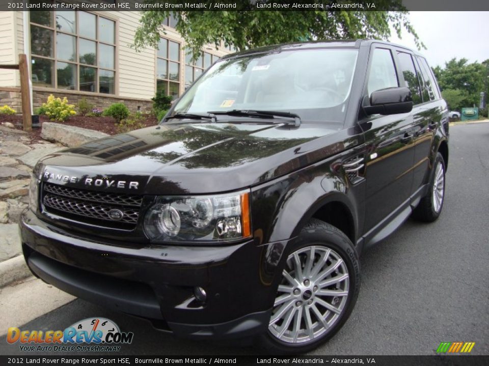 2012 Land Rover Range Rover Sport HSE Bournville Brown Metallic / Almond Photo #1