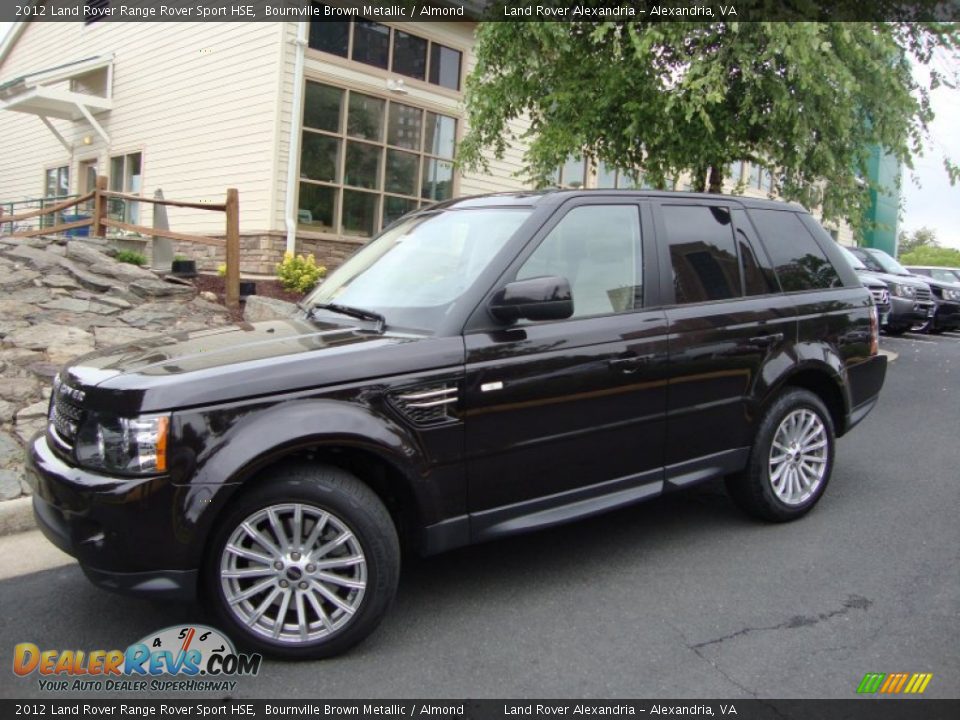 2012 Land Rover Range Rover Sport HSE Bournville Brown Metallic / Almond Photo #2