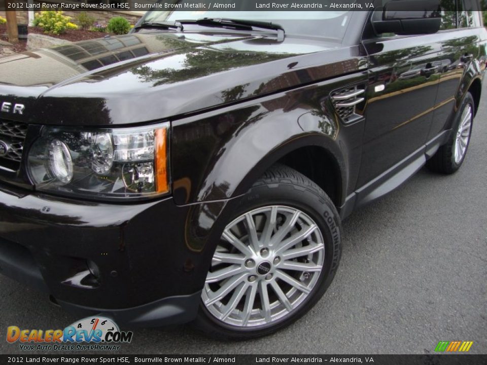 2012 Land Rover Range Rover Sport HSE Bournville Brown Metallic / Almond Photo #3