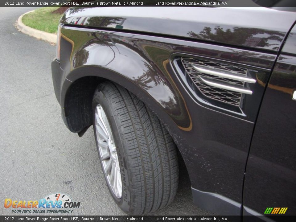 2012 Land Rover Range Rover Sport HSE Bournville Brown Metallic / Almond Photo #4