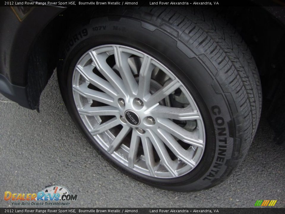 2012 Land Rover Range Rover Sport HSE Bournville Brown Metallic / Almond Photo #5