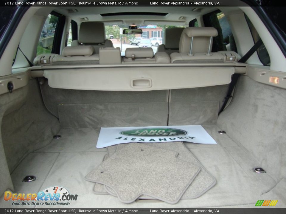 2012 Land Rover Range Rover Sport HSE Bournville Brown Metallic / Almond Photo #10