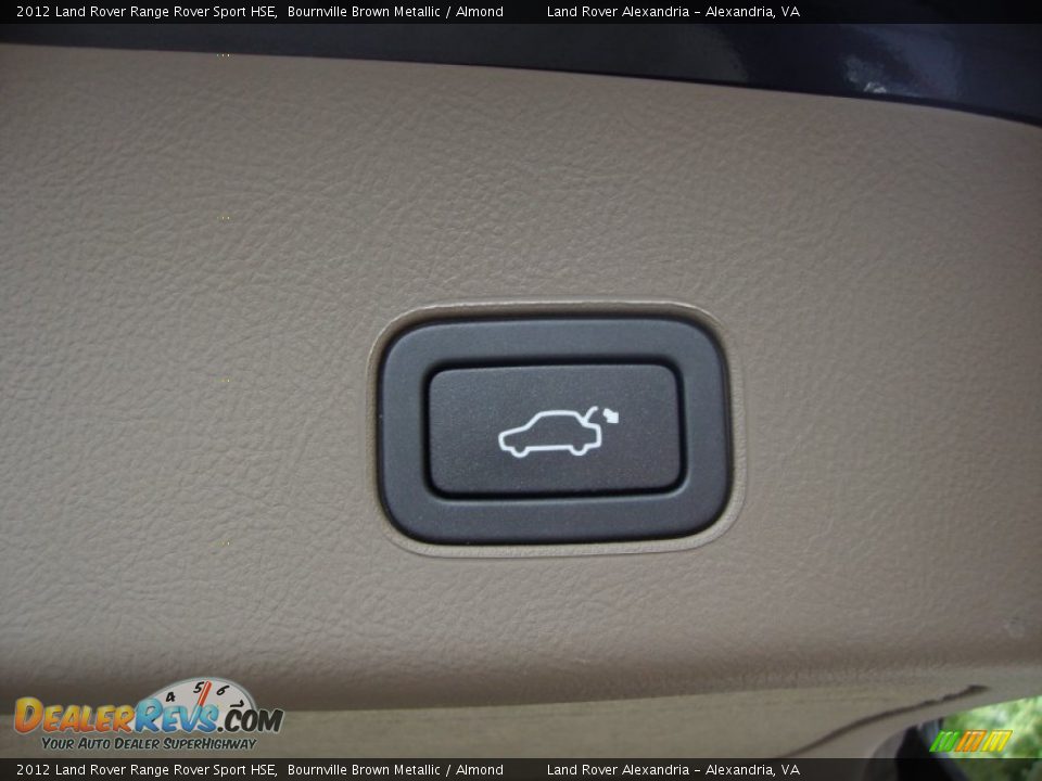 2012 Land Rover Range Rover Sport HSE Bournville Brown Metallic / Almond Photo #11