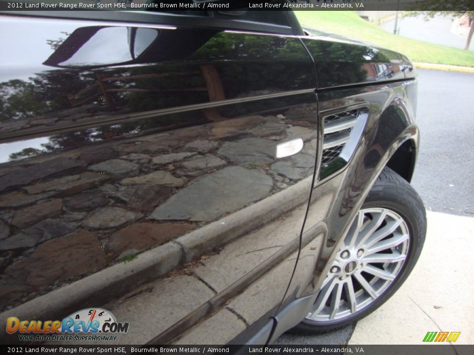2012 Land Rover Range Rover Sport HSE Bournville Brown Metallic / Almond Photo #13
