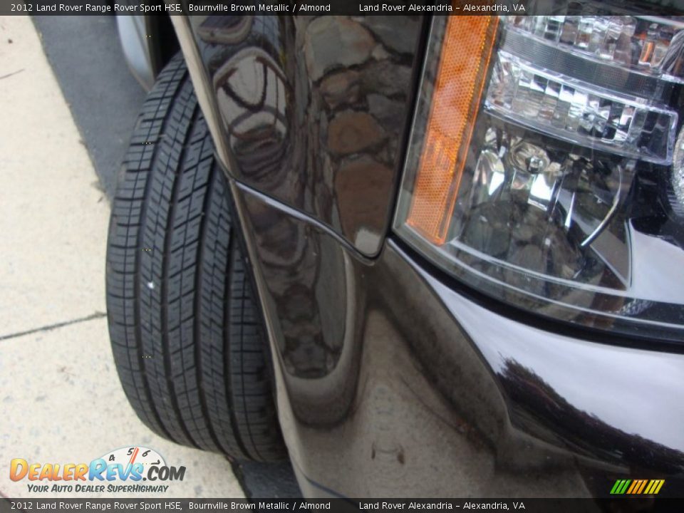 2012 Land Rover Range Rover Sport HSE Bournville Brown Metallic / Almond Photo #14