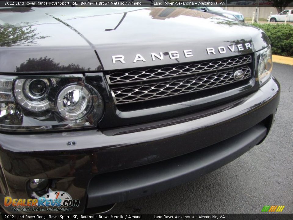 2012 Land Rover Range Rover Sport HSE Bournville Brown Metallic / Almond Photo #15