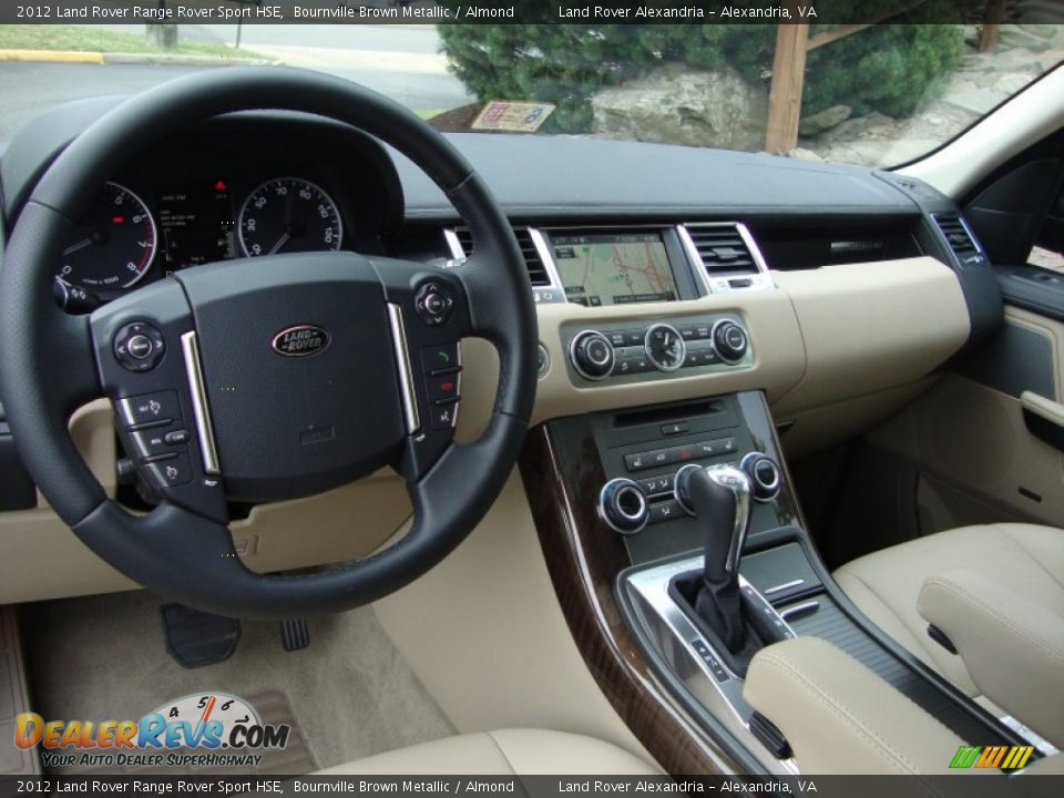 2012 Land Rover Range Rover Sport HSE Bournville Brown Metallic / Almond Photo #18
