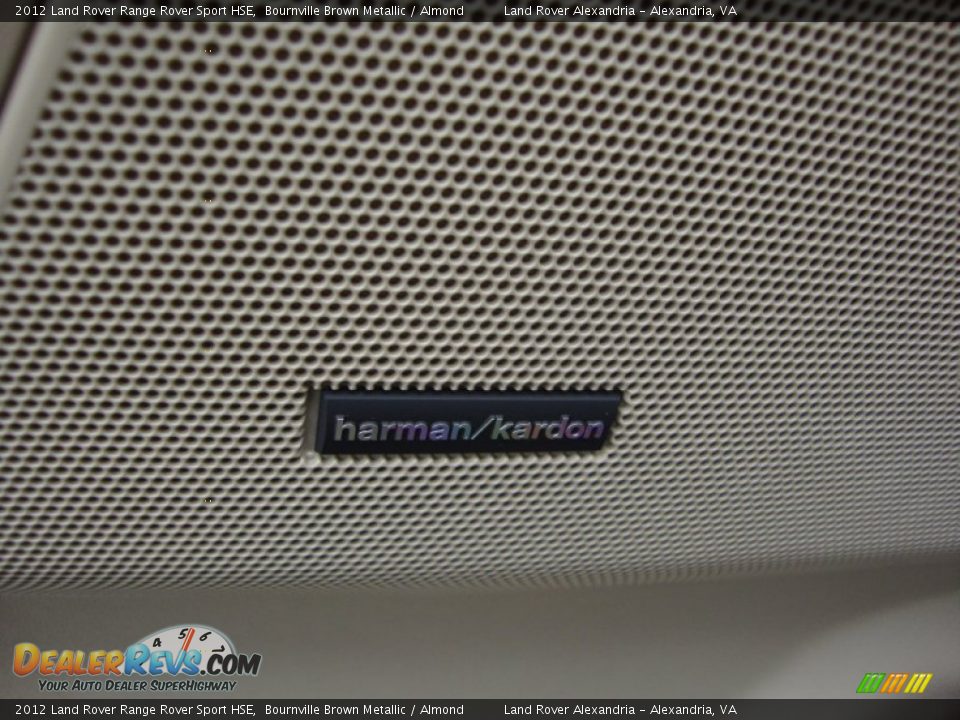 2012 Land Rover Range Rover Sport HSE Bournville Brown Metallic / Almond Photo #20