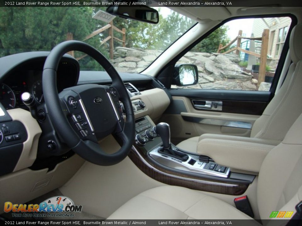 2012 Land Rover Range Rover Sport HSE Bournville Brown Metallic / Almond Photo #21