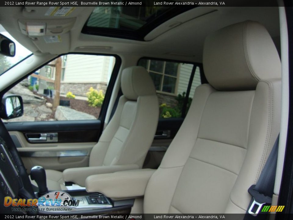 2012 Land Rover Range Rover Sport HSE Bournville Brown Metallic / Almond Photo #23