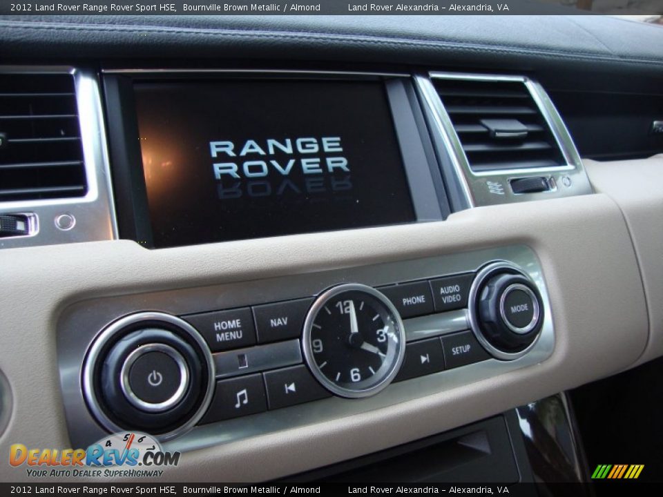 2012 Land Rover Range Rover Sport HSE Bournville Brown Metallic / Almond Photo #26