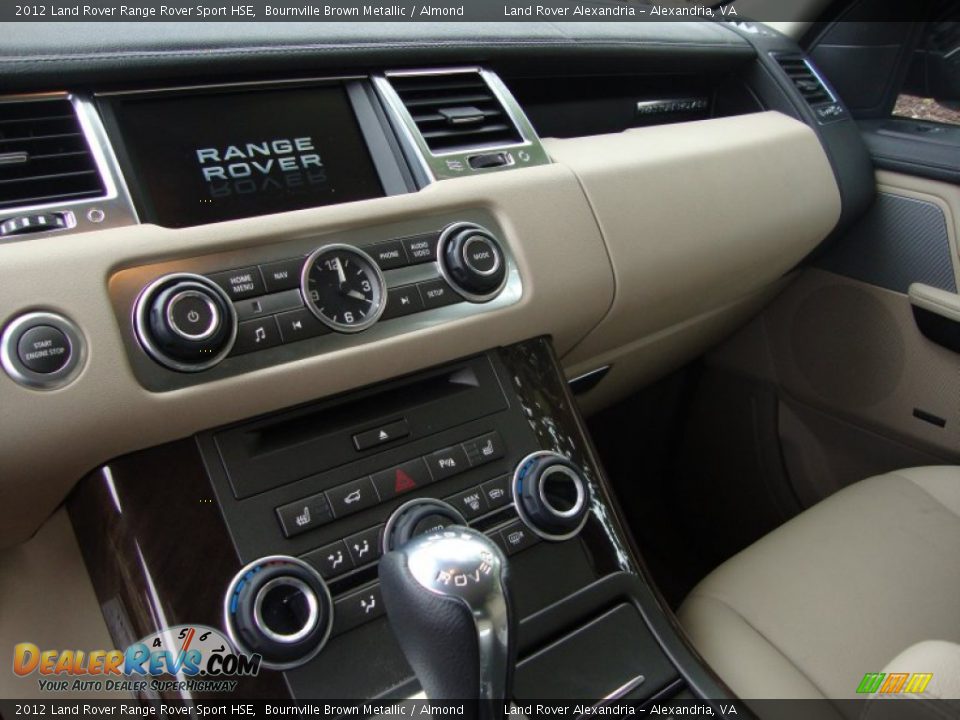 2012 Land Rover Range Rover Sport HSE Bournville Brown Metallic / Almond Photo #27