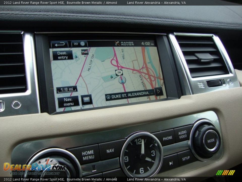 2012 Land Rover Range Rover Sport HSE Bournville Brown Metallic / Almond Photo #29