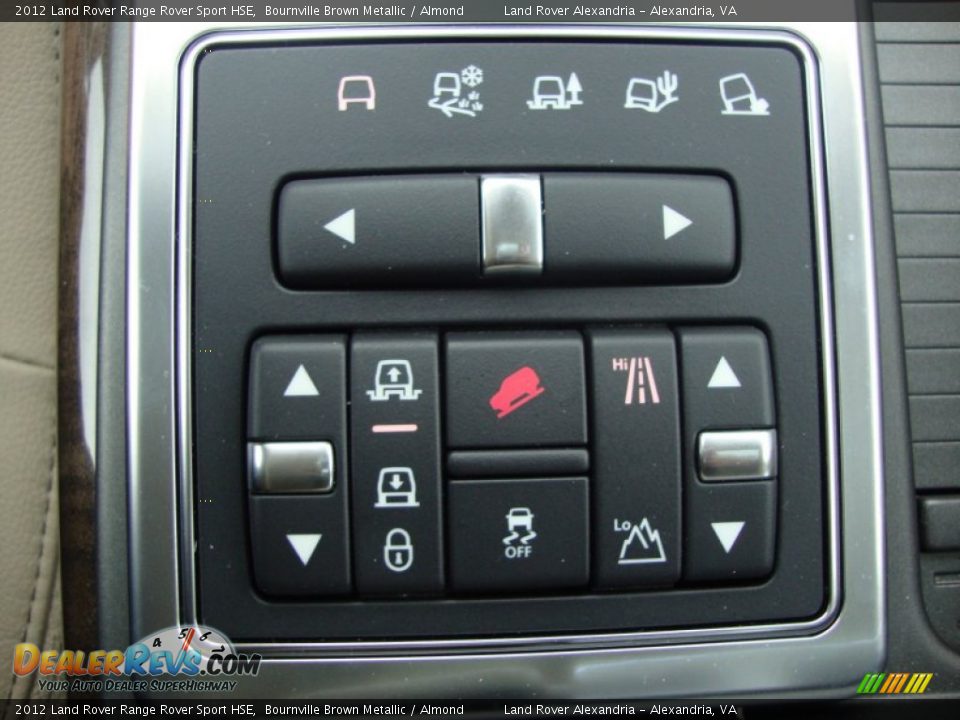 2012 Land Rover Range Rover Sport HSE Bournville Brown Metallic / Almond Photo #32