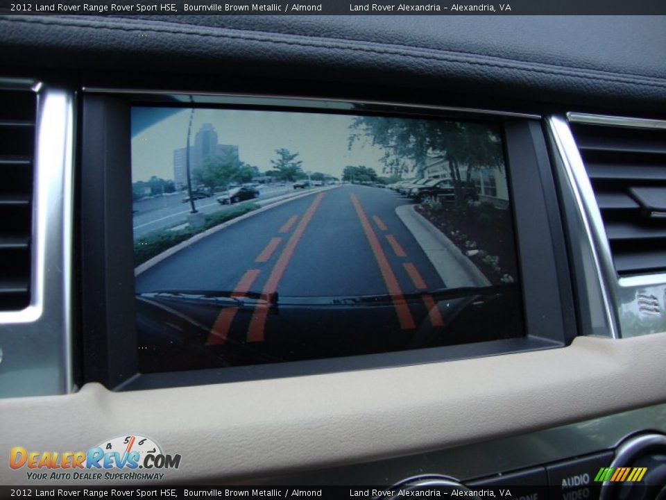 2012 Land Rover Range Rover Sport HSE Bournville Brown Metallic / Almond Photo #33