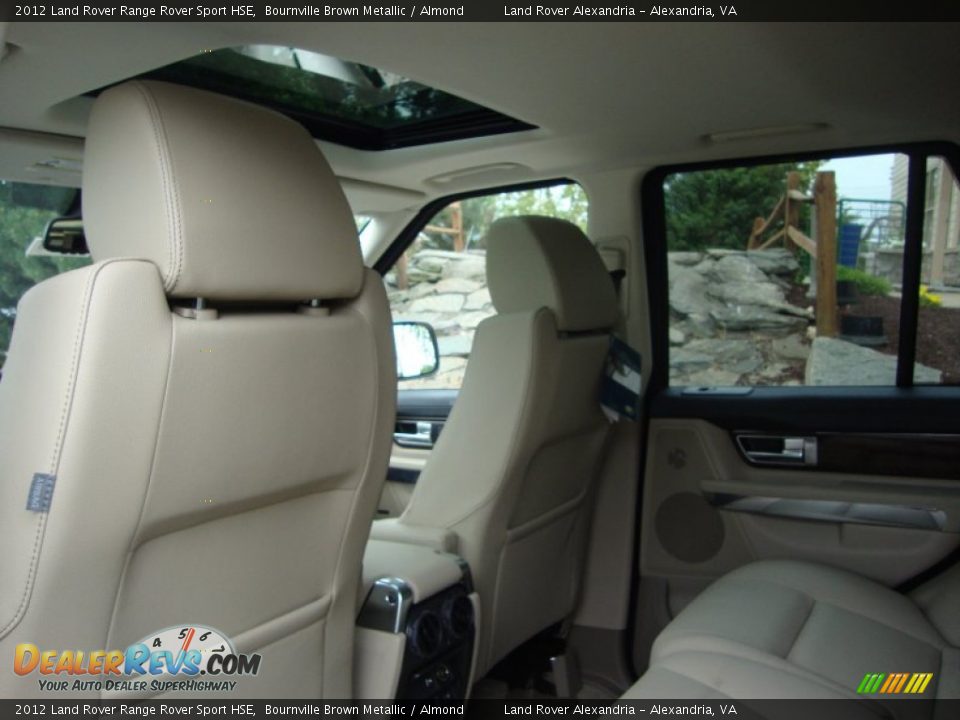 2012 Land Rover Range Rover Sport HSE Bournville Brown Metallic / Almond Photo #34