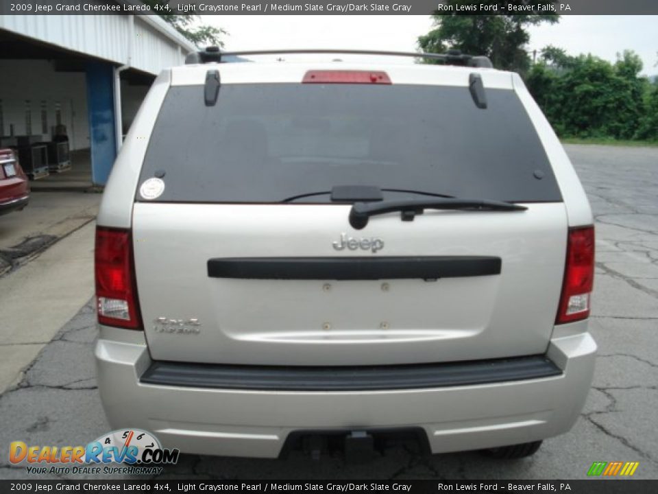 2009 Jeep Grand Cherokee Laredo 4x4 Light Graystone Pearl / Medium Slate Gray/Dark Slate Gray Photo #23