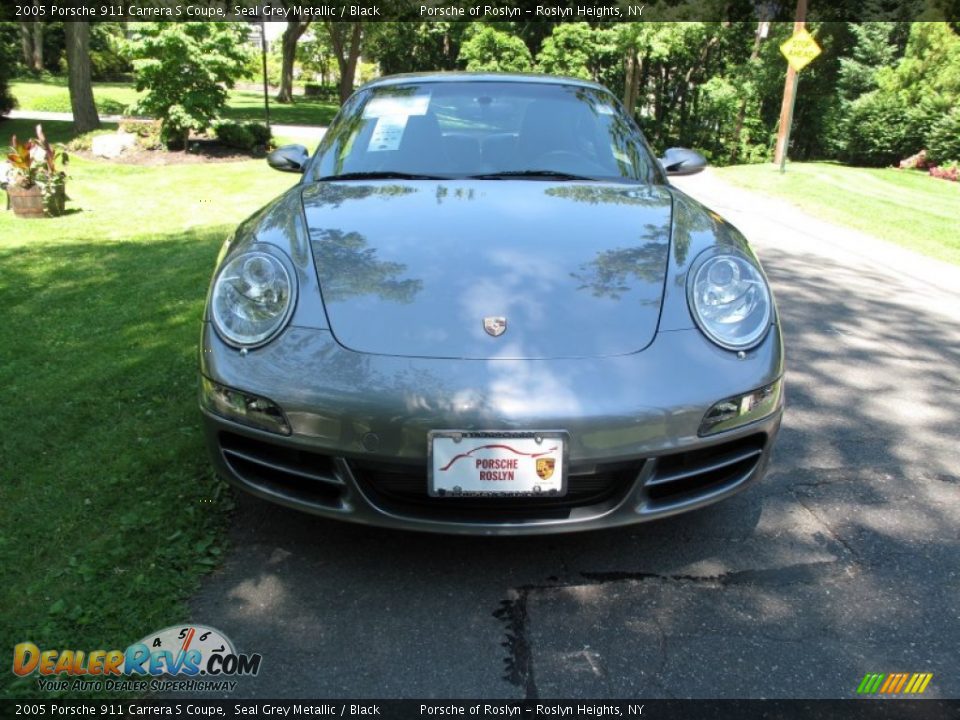 2005 Porsche 911 Carrera S Coupe Seal Grey Metallic / Black Photo #2