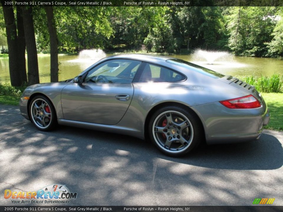 2005 Porsche 911 Carrera S Coupe Seal Grey Metallic / Black Photo #4