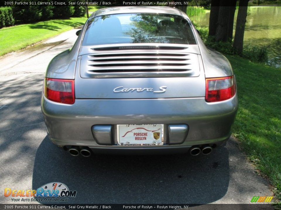 2005 Porsche 911 Carrera S Coupe Seal Grey Metallic / Black Photo #5
