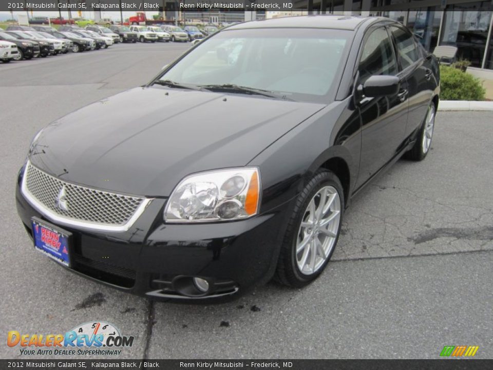 2012 Mitsubishi Galant SE Kalapana Black / Black Photo #1
