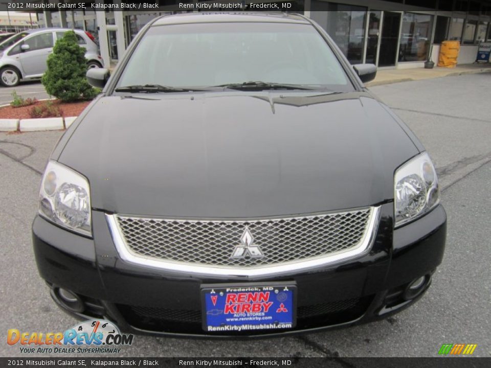 2012 Mitsubishi Galant SE Kalapana Black / Black Photo #8